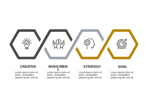 Free Abstract Hexagon PowerPoint Template