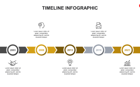 Free Timeline Roadmap PowerPoint Template