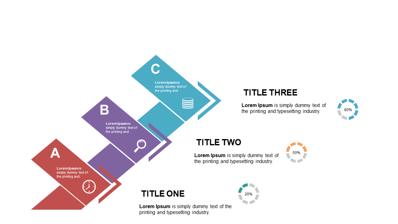 Creative Arrow Process Flow PowerPoint Templates