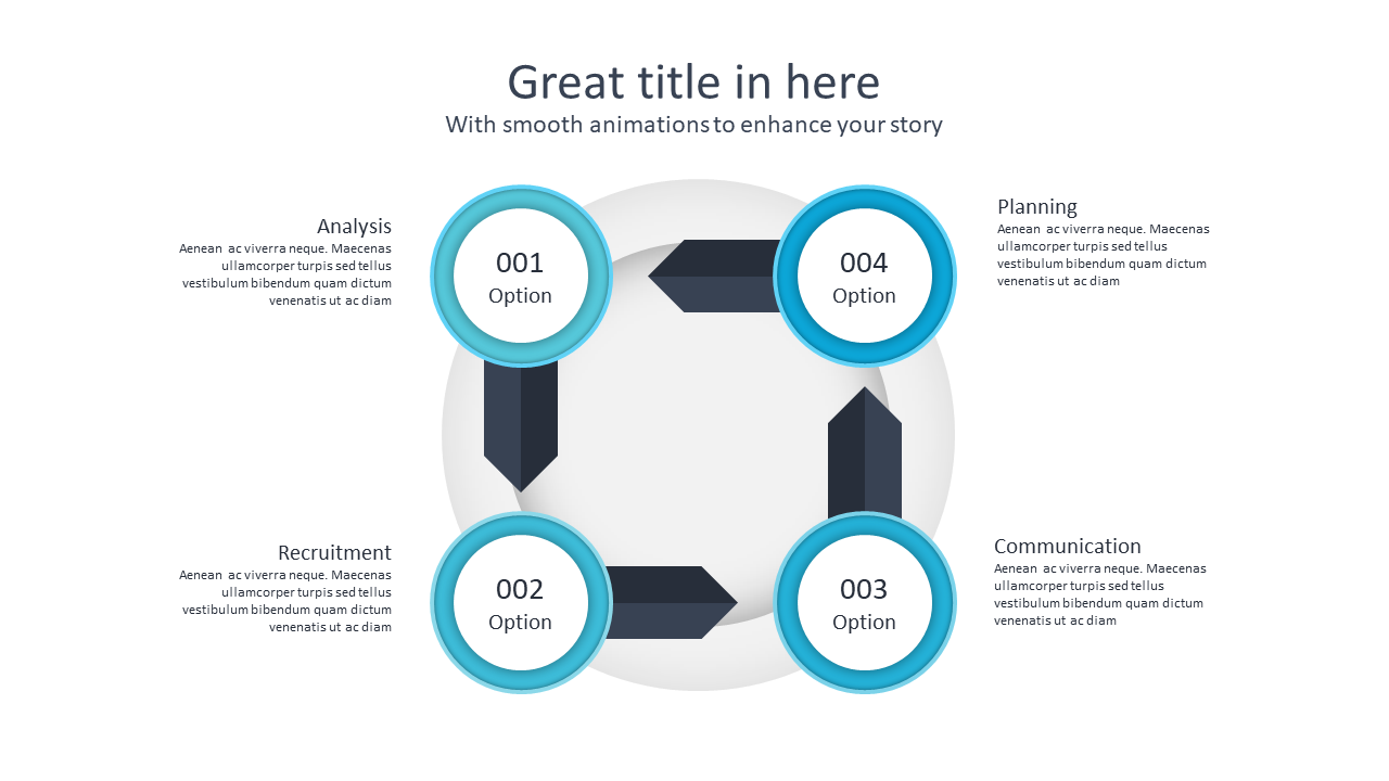 Illustrate Workflows with Circular Process Flow