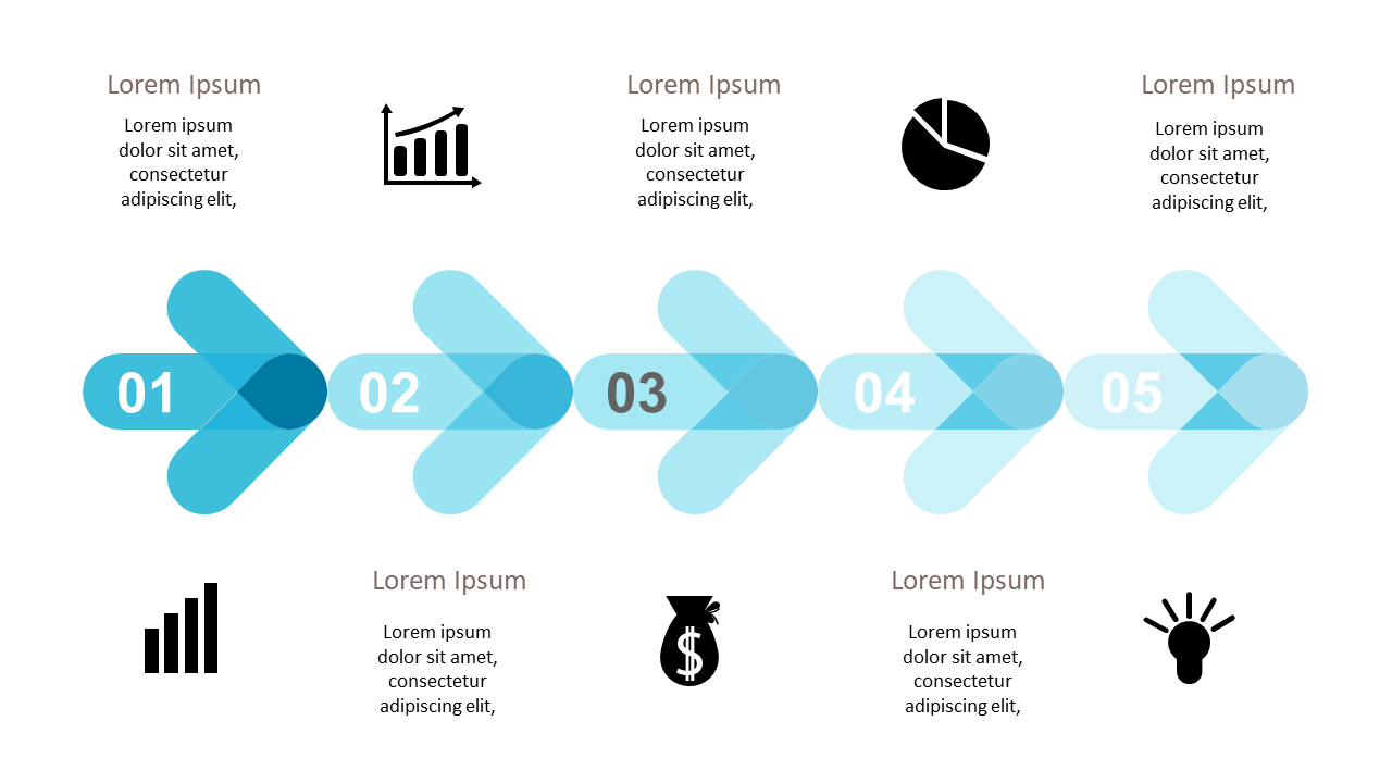 Guide Audiences with Sequential Flow Arrows