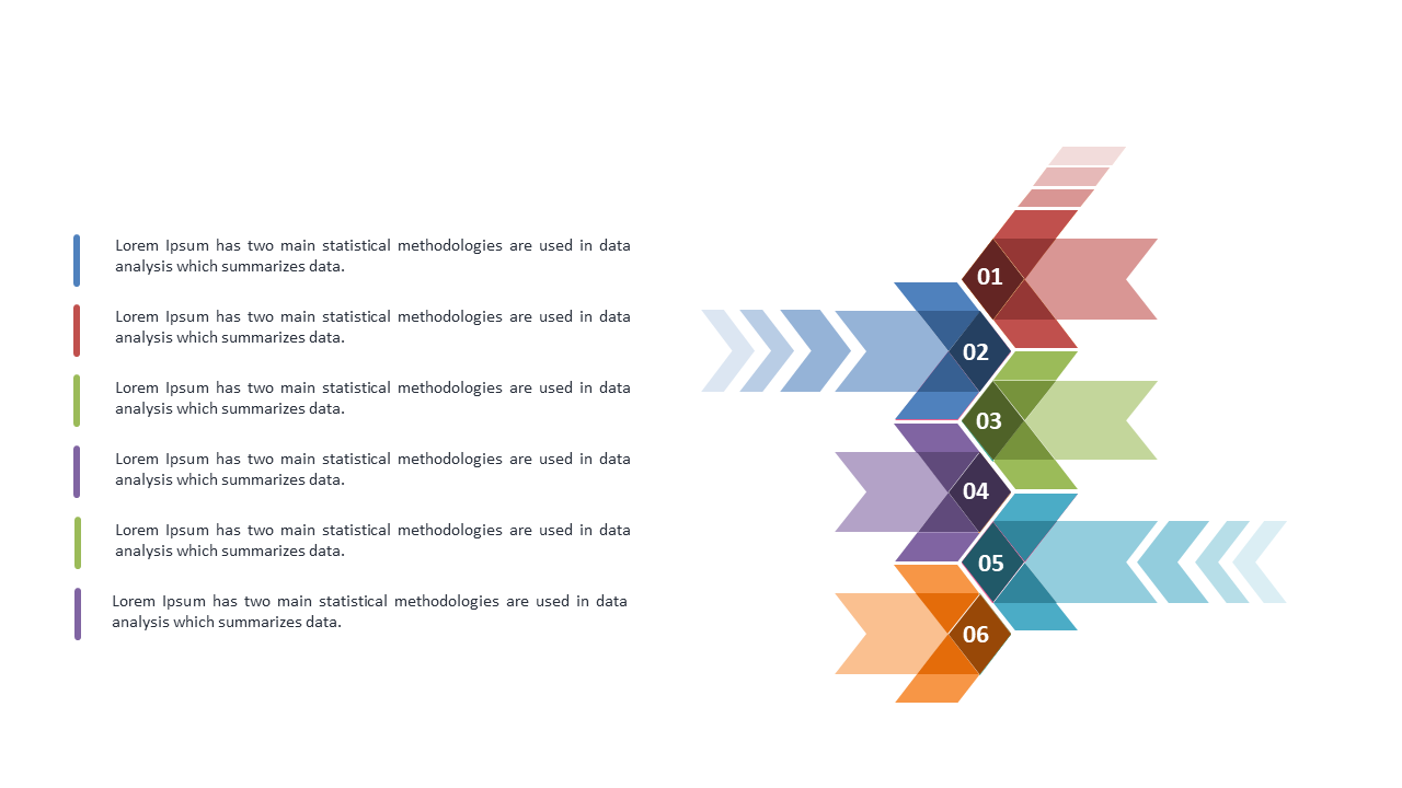 Present Step-by-Step Processes with Chevron Steps