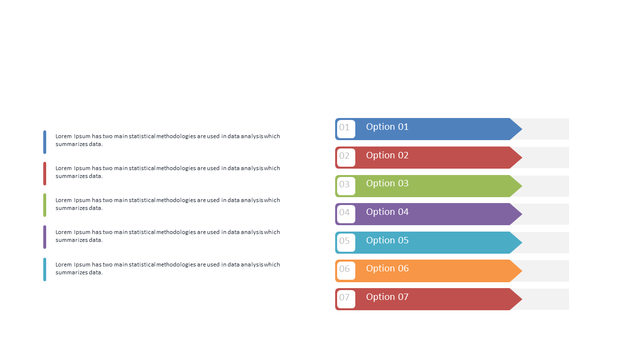 Showcase Sequential Processes with Horizontal Steps