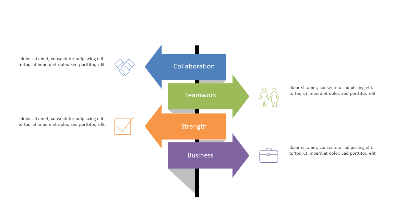 Highlight Key Values with Colorful Arrows