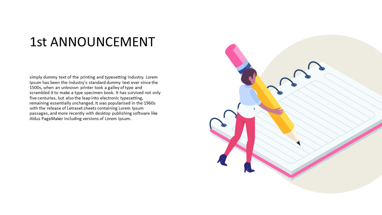 Highlight Key Messages with Announcement Note