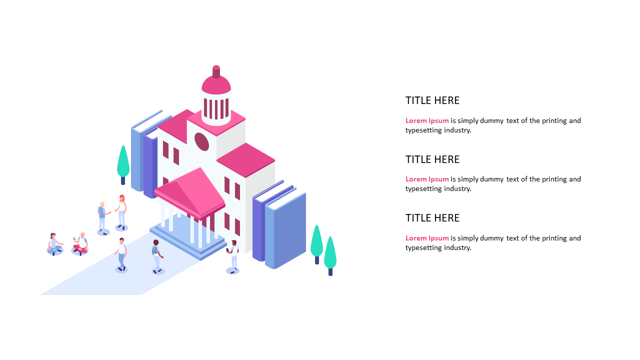 Overview of Educational Institution with Visuals