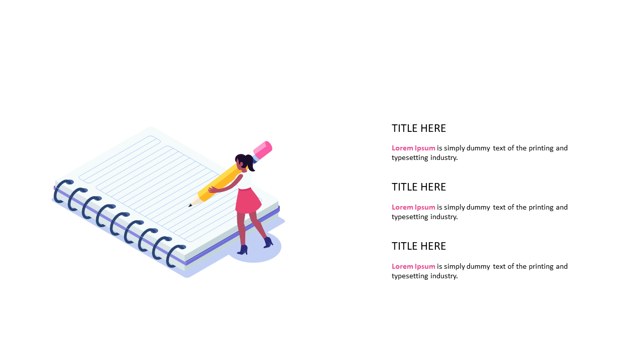 Creative Notebook Layout for Educational Content