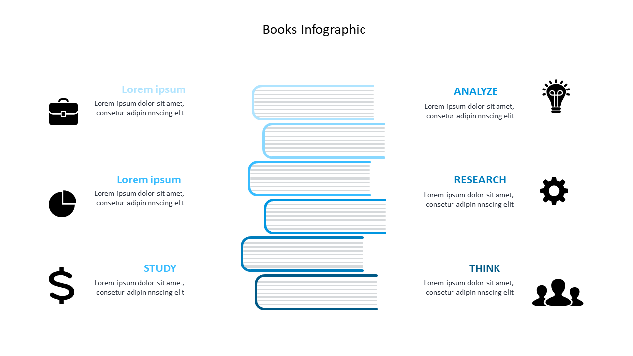 Engaging Books Infographic for Education Presentations