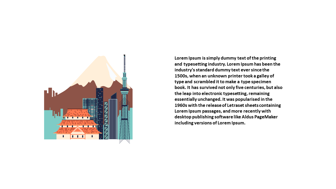 Illustrated Cityscape for Marketing Strategies