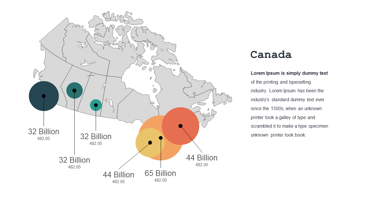 Visualize Data Distribution on Geographic Map