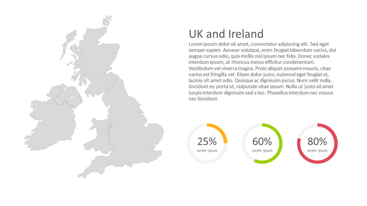 Effective Data Visualization with UK Map and Indicators