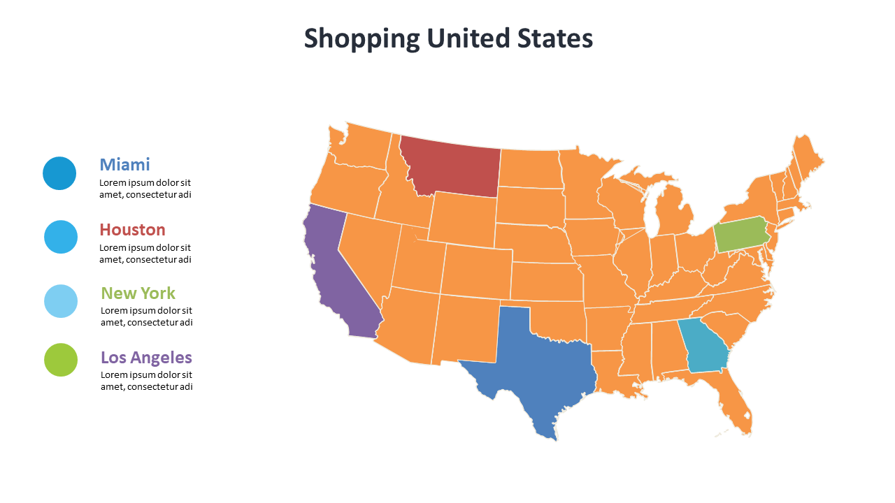 Visualize Shopping Market Trends by State
