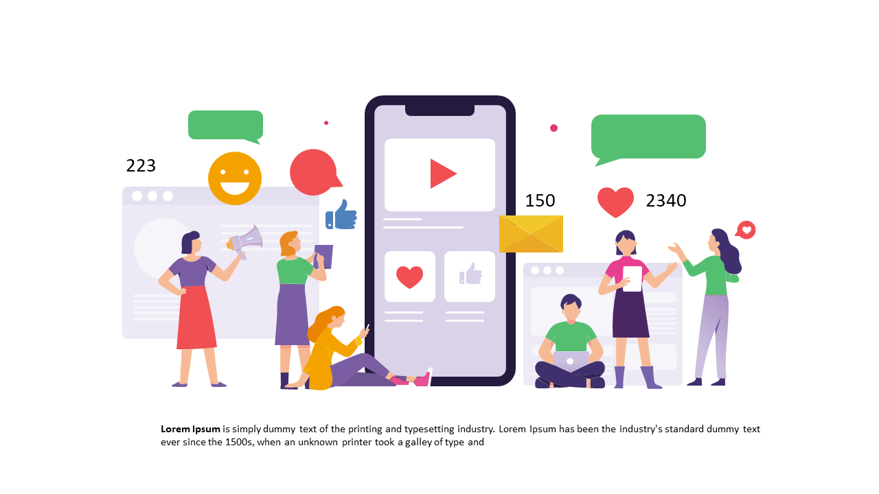 Present Social Media Engagement Metrics Clearly