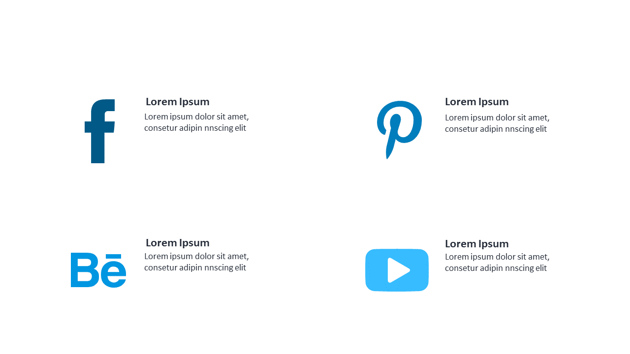 Customizable Social Media Icons for Marketing