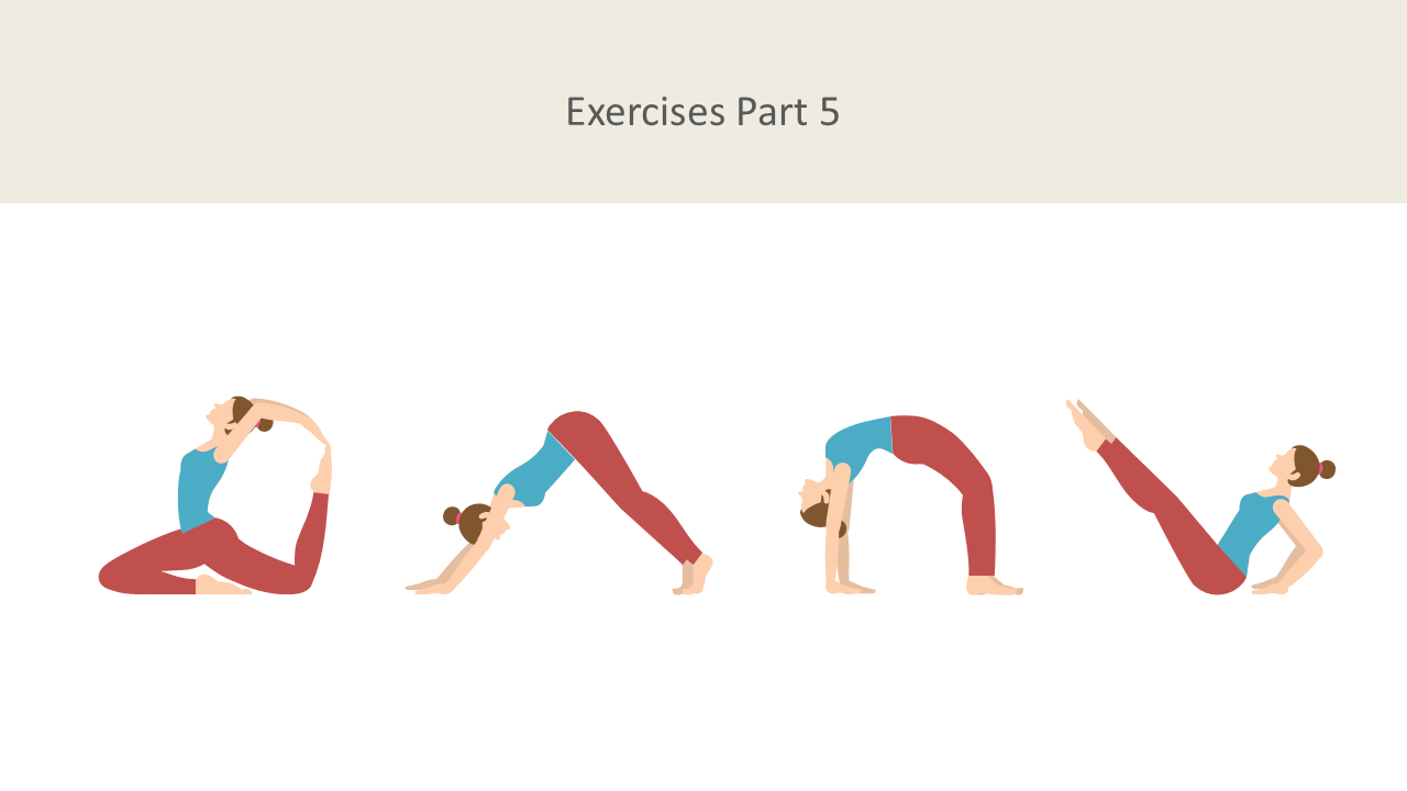 Showcase Fitness Routine Steps in Presentations