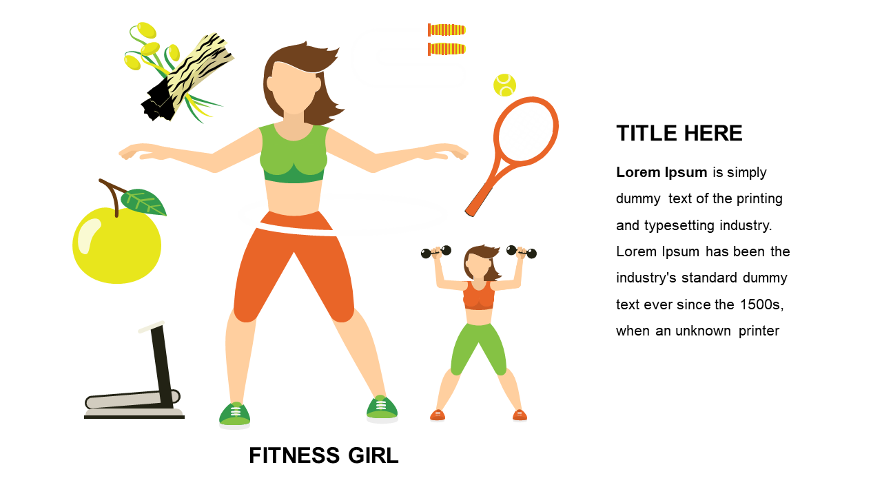 Promote Healthy Lifestyle with Illustrated Icons
