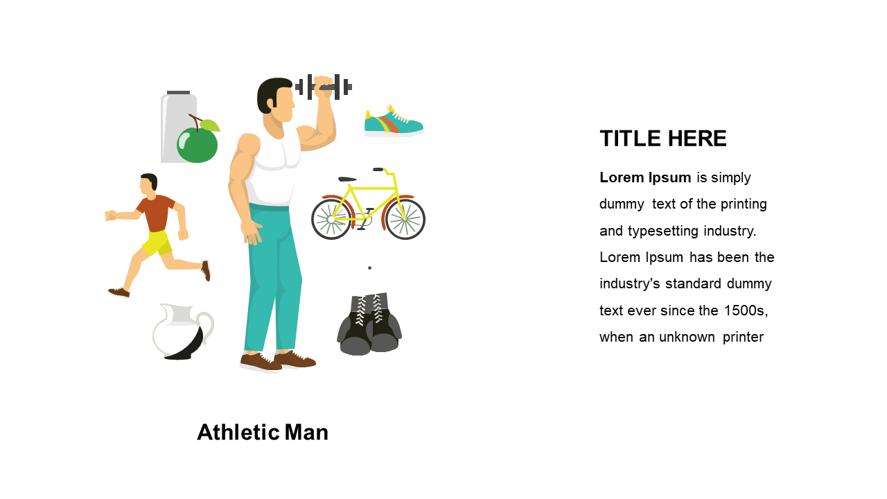 Engage with Athletic Lifestyle Graphic