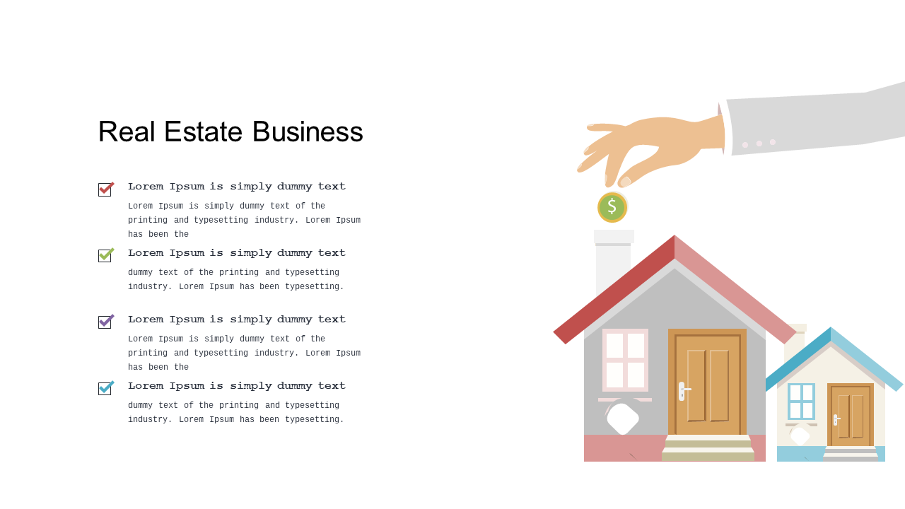 Present Real Estate Strategies with an Icon Checklist