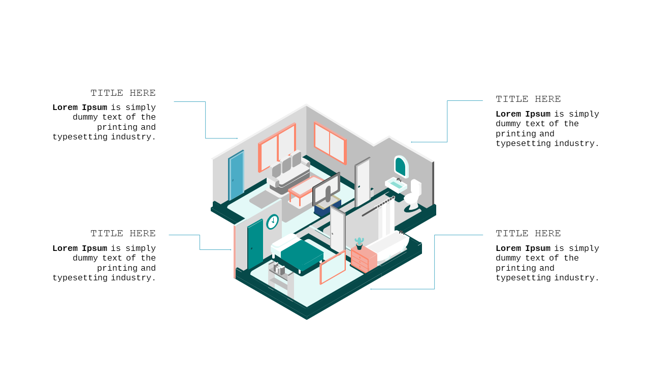 Showcase Interior Designs with Isometric Room Layout
