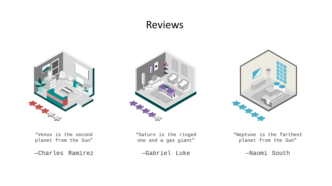 Highlight Customer Feedback with 3D Carousel