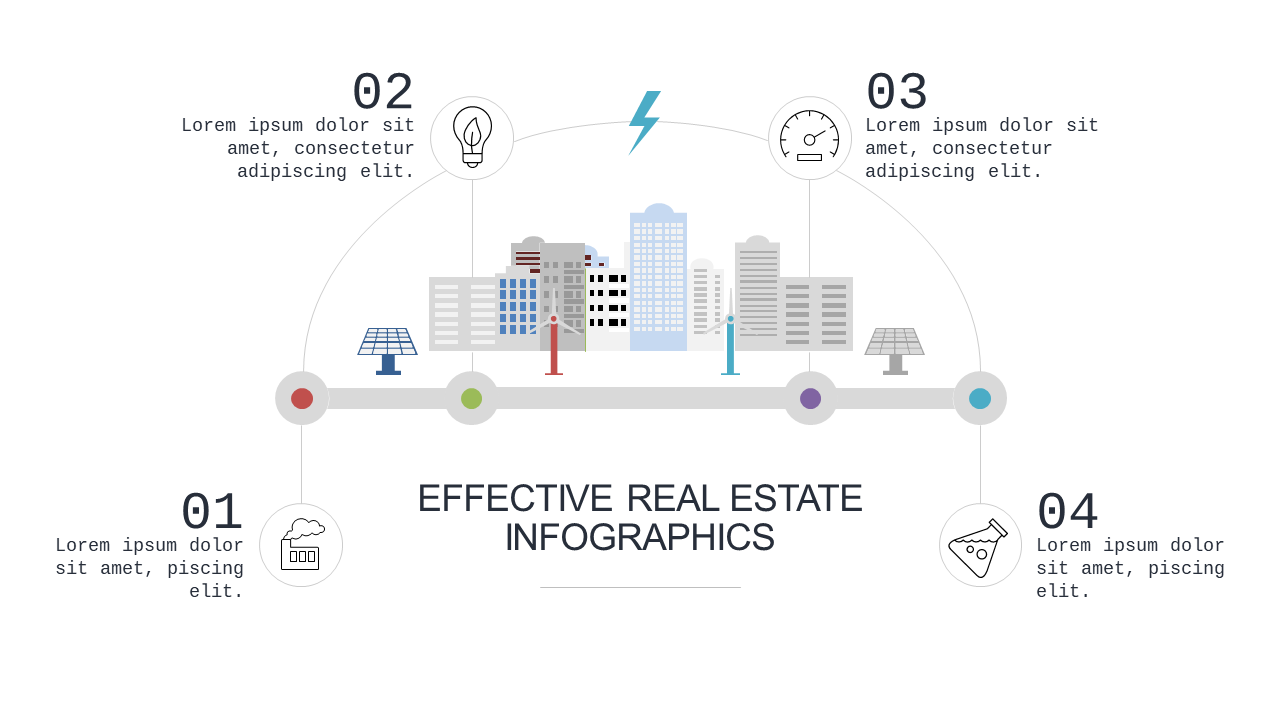 Visualize Real Estate Processes with Circular Steps