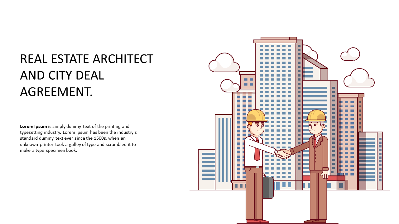 Showcase Real Estate Agreements in PowerPoint