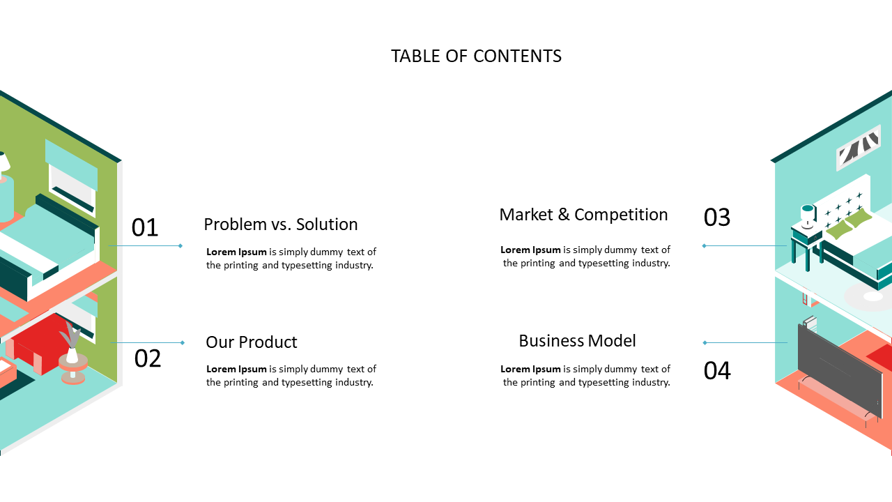 Outline Key Topics with a Table of Contents