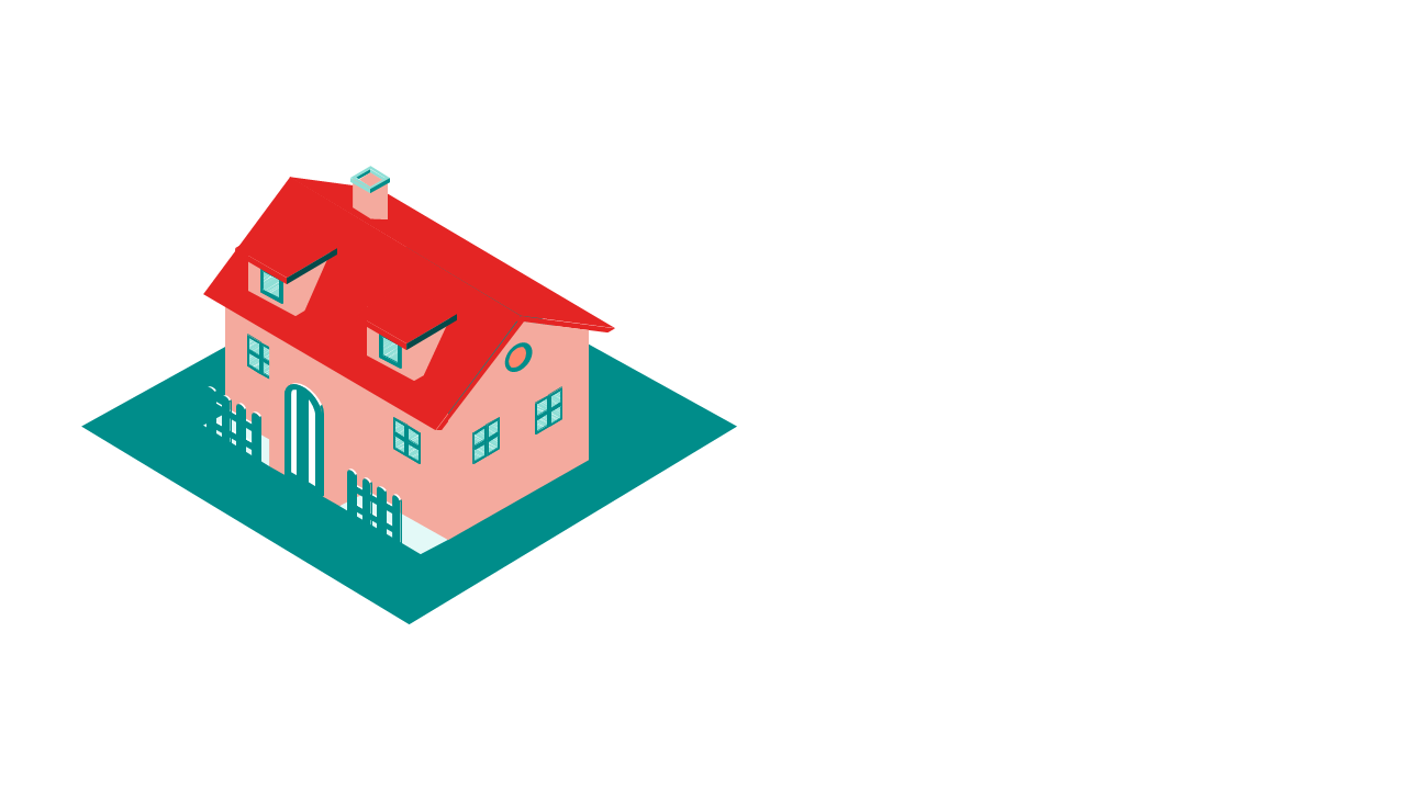 Enhance Real Estate Presentations with 3D House Graphic