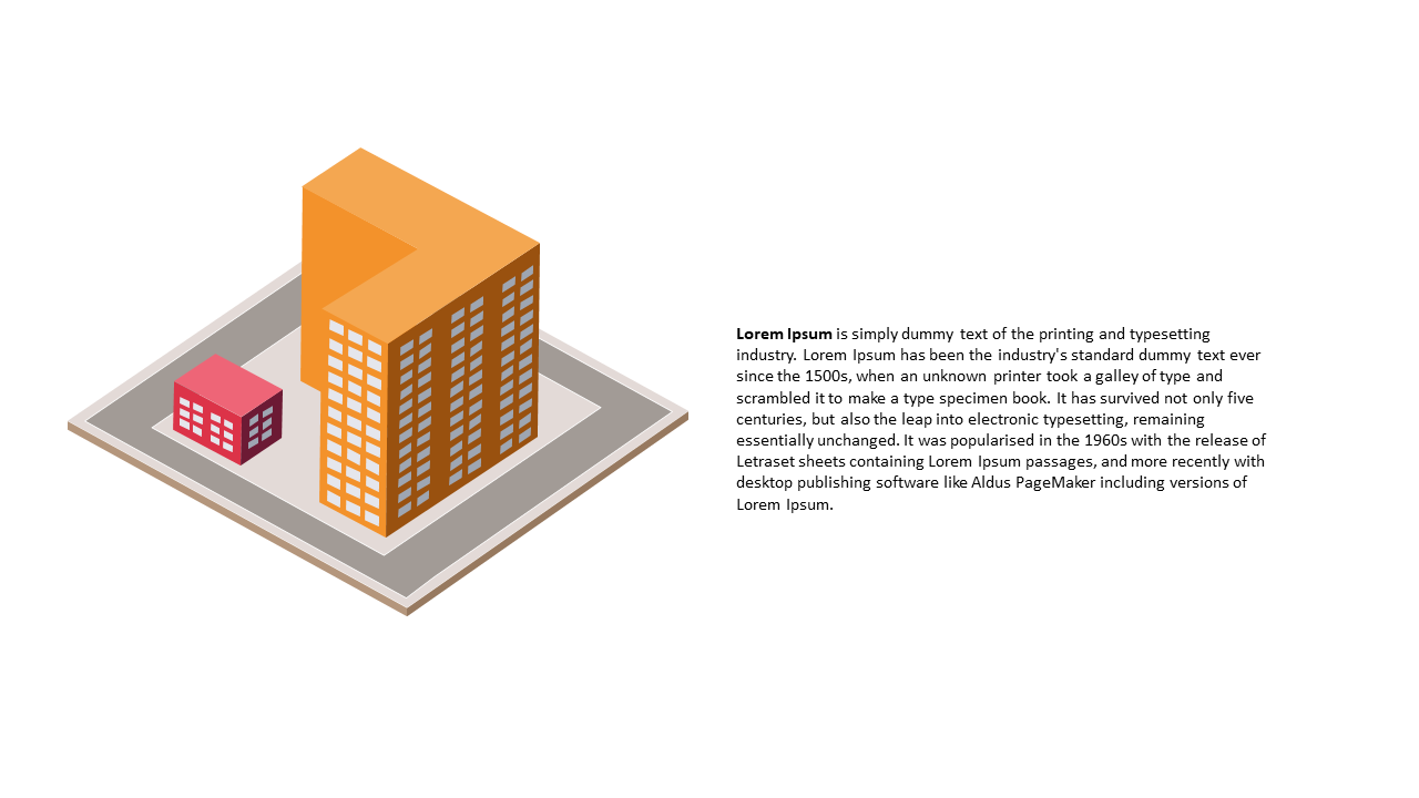 3D Building Illustration for Real Estate Presentations