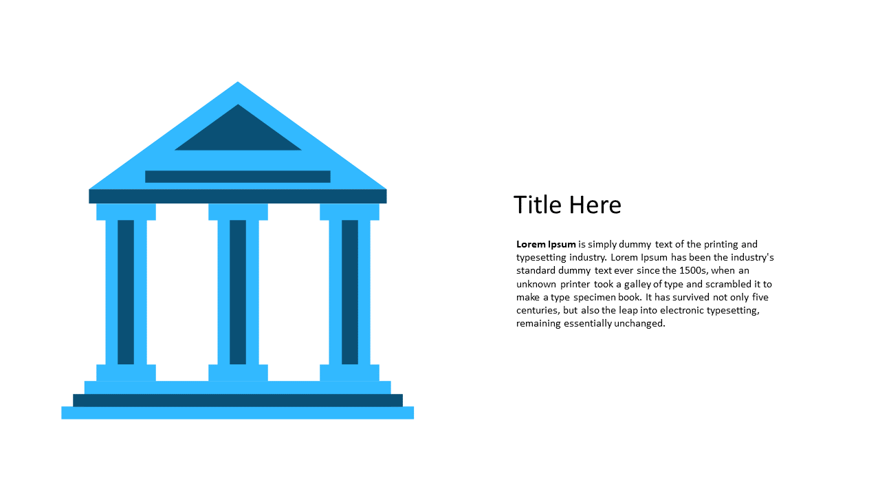Present Authority Themes with Classic Building Icons