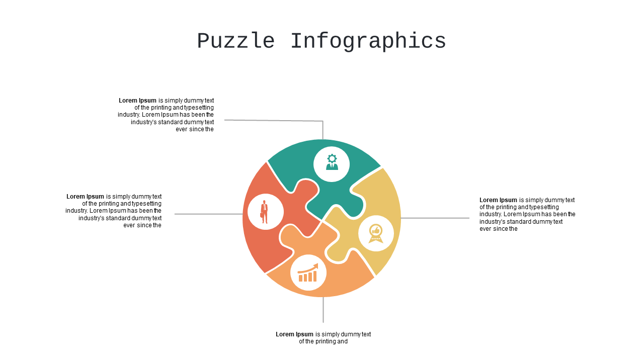 Visualize Interconnected Ideas with Puzzle Infographics