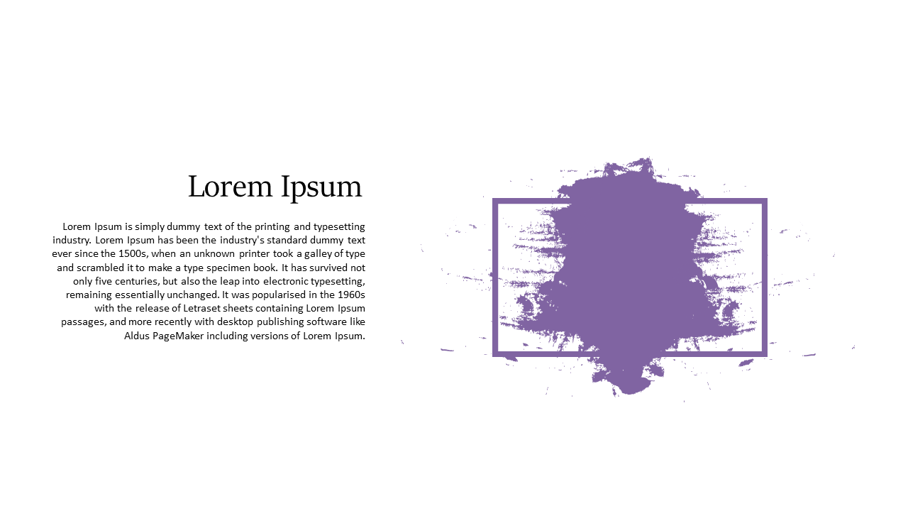 Present Engaging Information with Brushstroke Background