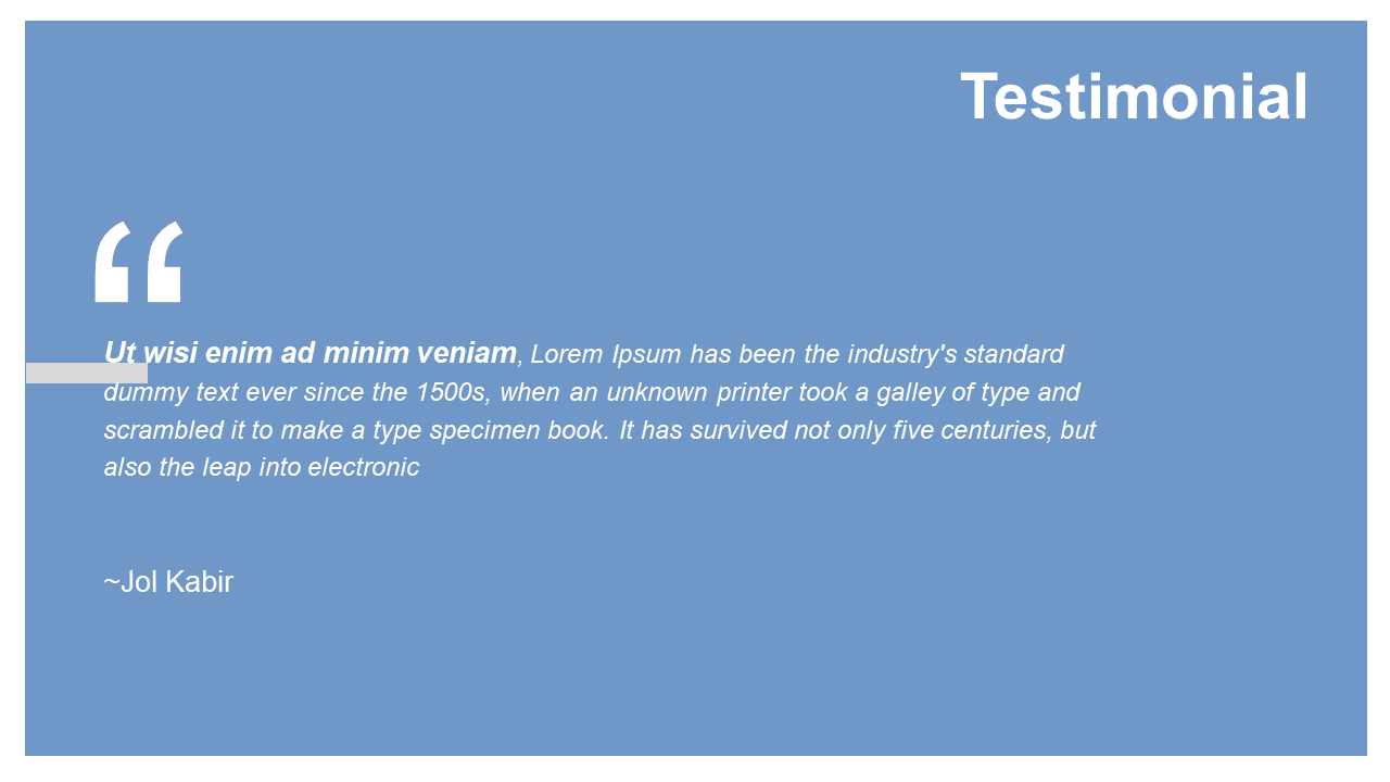 Showcase Testimonials with Engaging Quote Layout