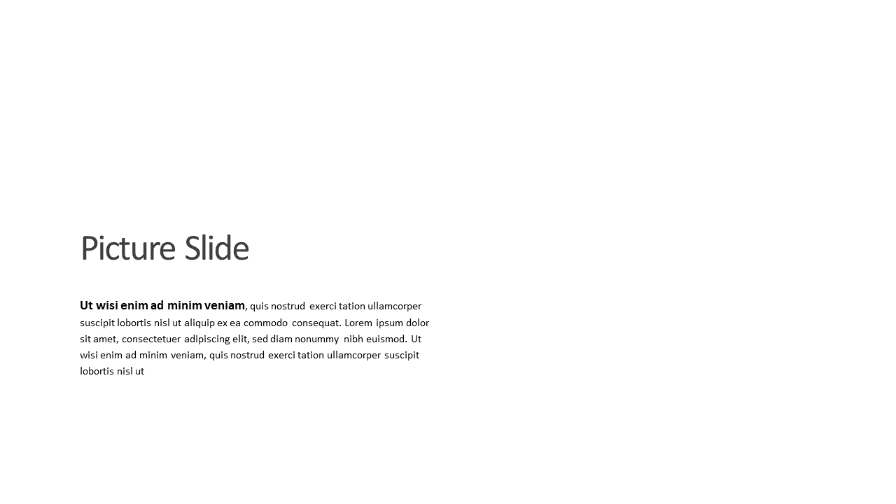 Present Key Messages Clearly with Minimalist Design
