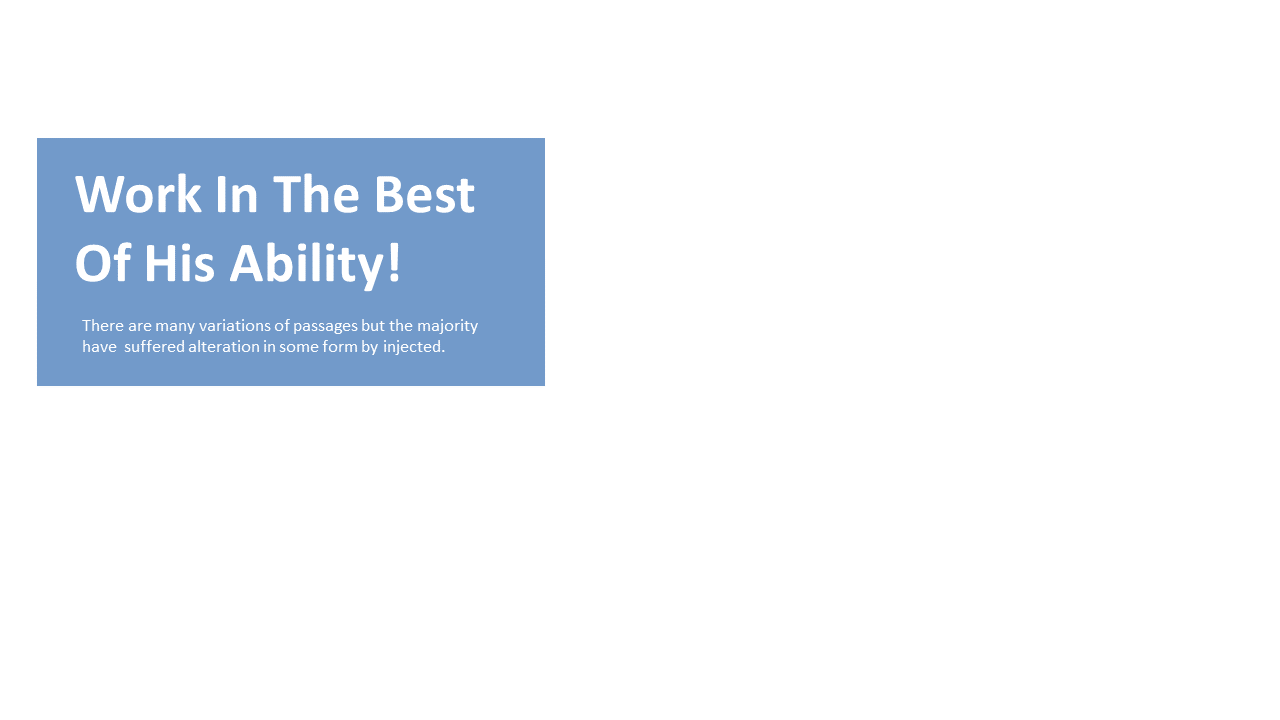 Inspiring Quote Layout for Motivational Talks