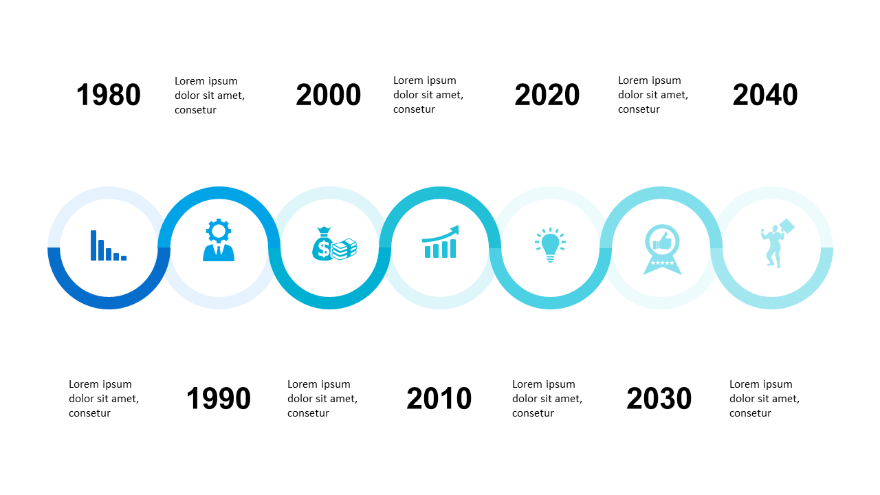Visualize Key Events with Circular Timeline Layout