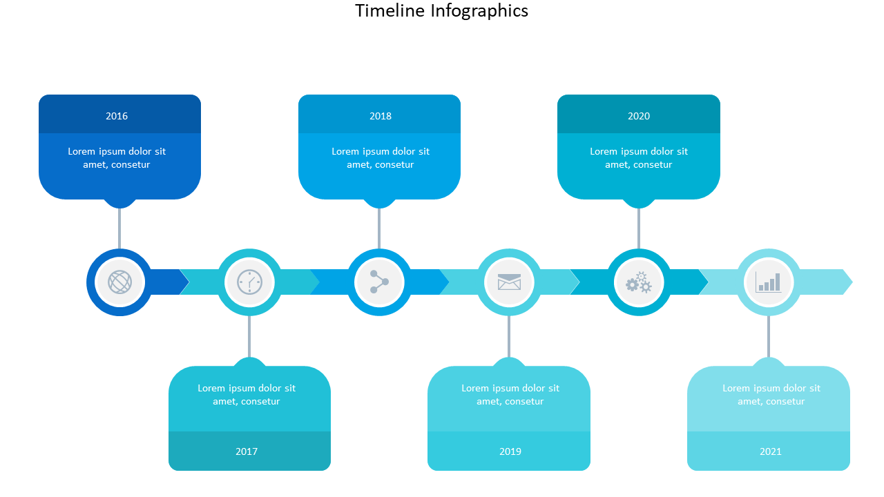 Engage Audiences with a Colorful Timeline Infographic