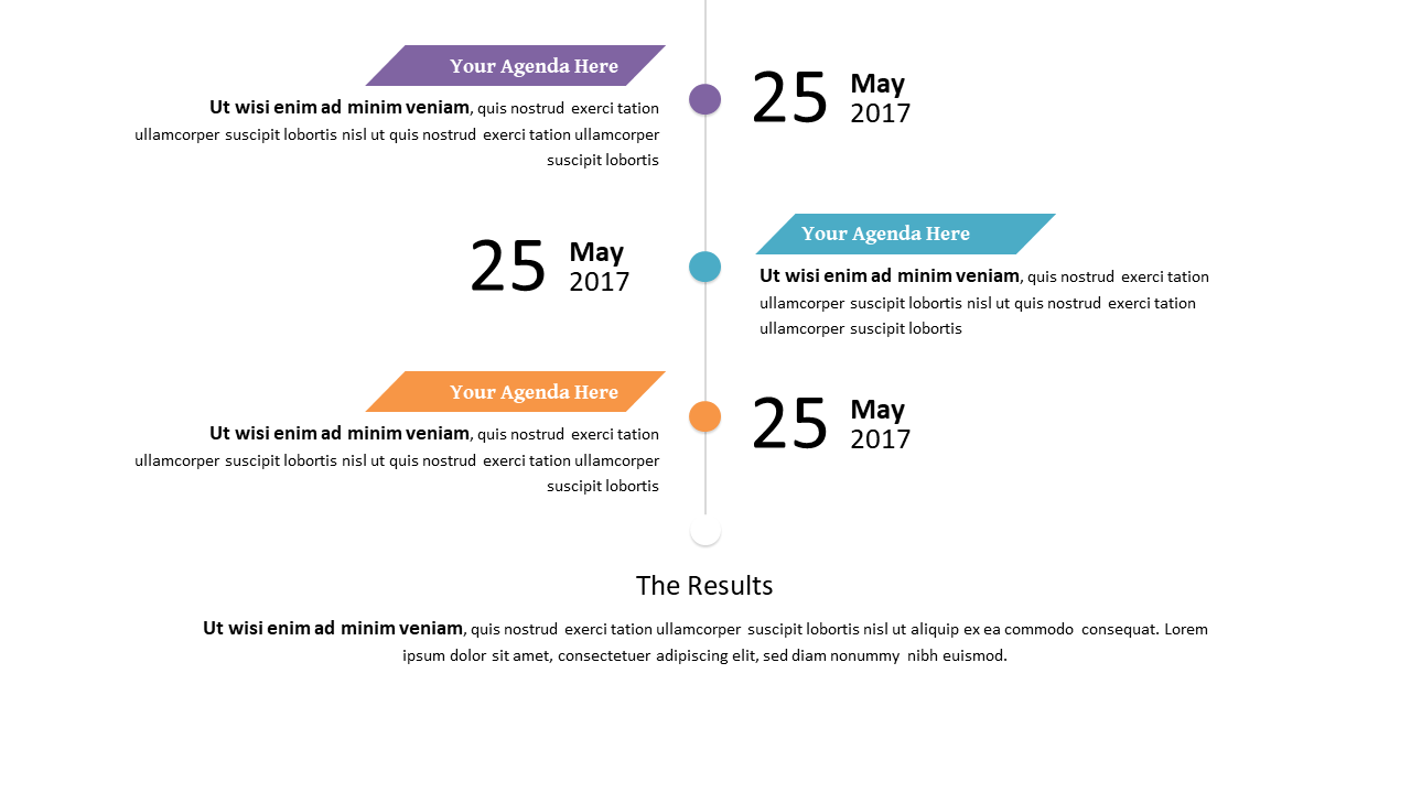 Showcase Project Progress with a Vertical Timeline