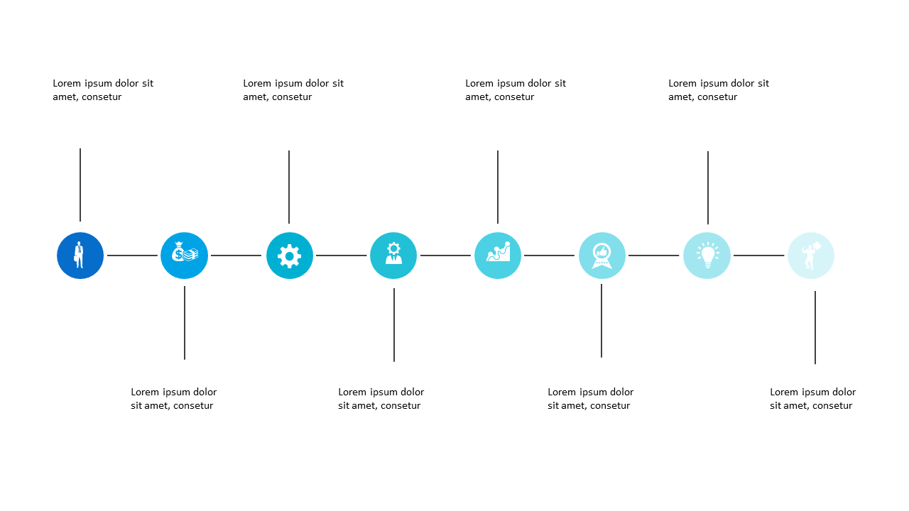 Illustrate Processes with an Icon-Based Flow Layout