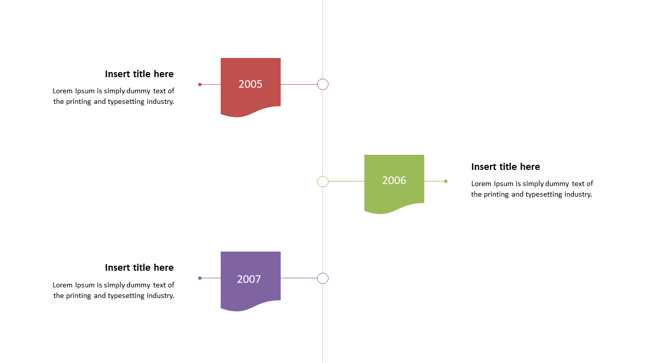 Engage Audience with Vertical Timeline Design
