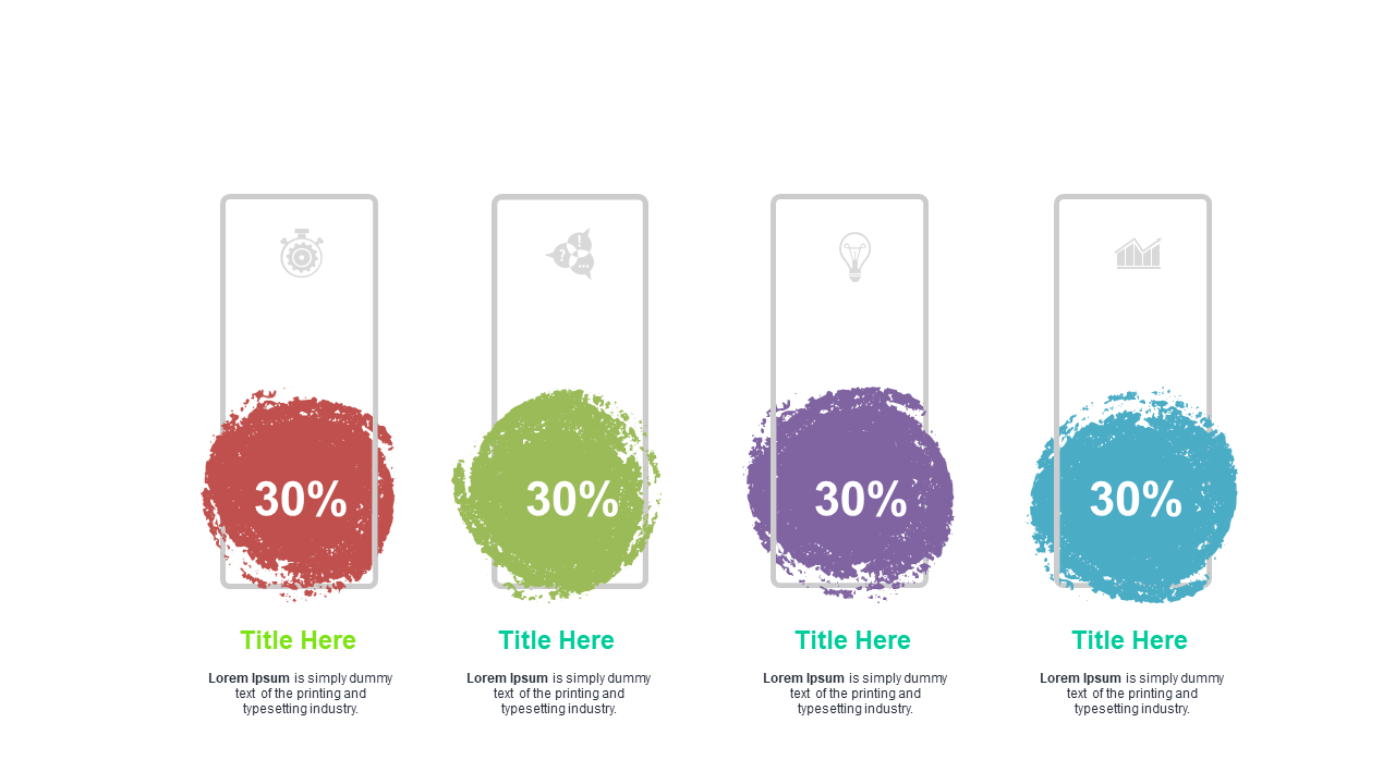 Showcase KPIs with Colorful Progress Bars