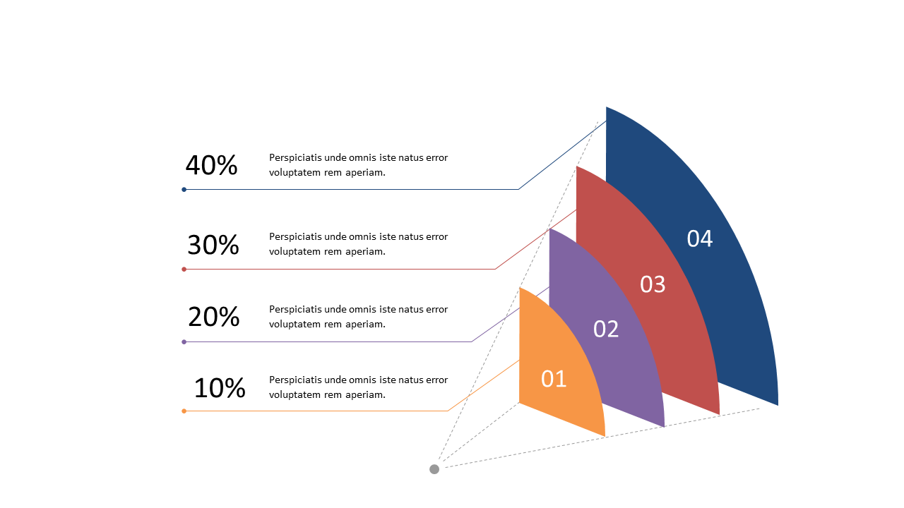 Engaging Segmented Arc Chart for Data Insights