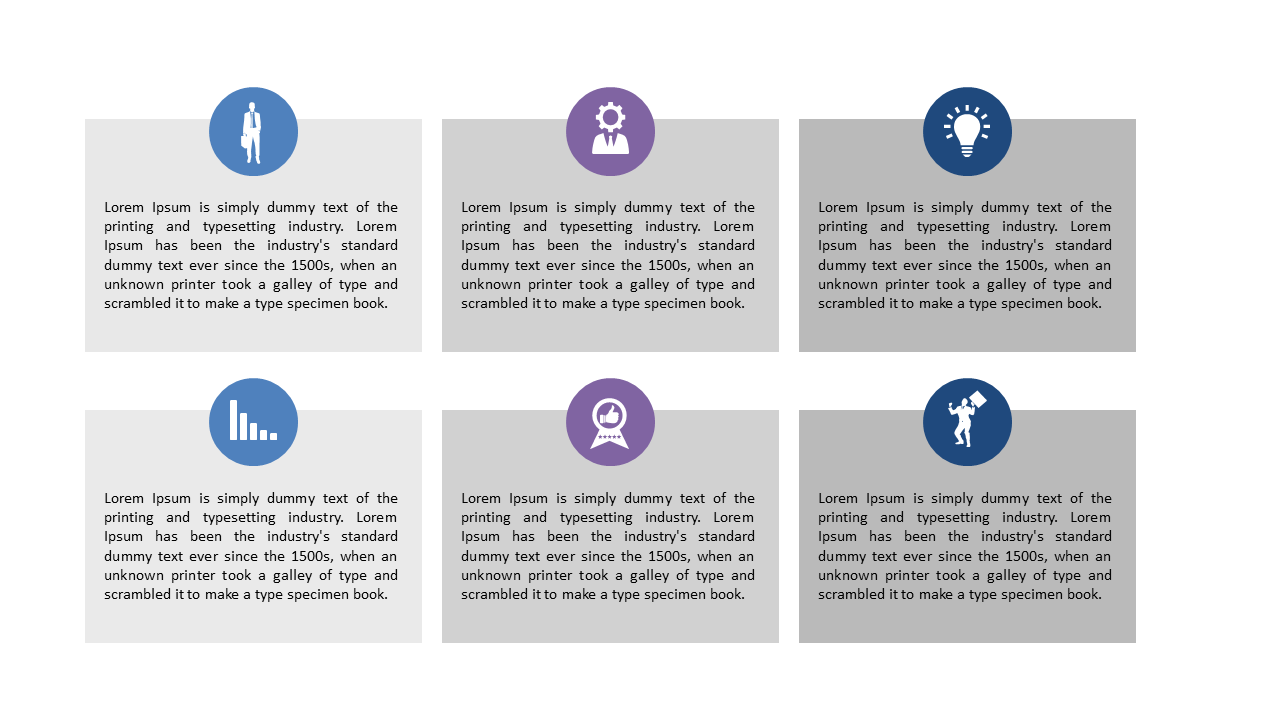 Engage Audience with Icon-Based Information Grid