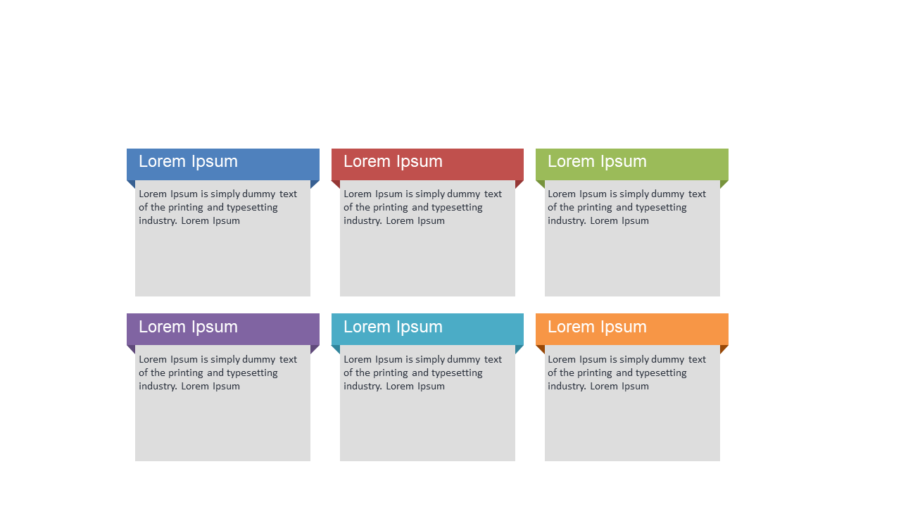Multi-Box Comparison Layout for Key Points