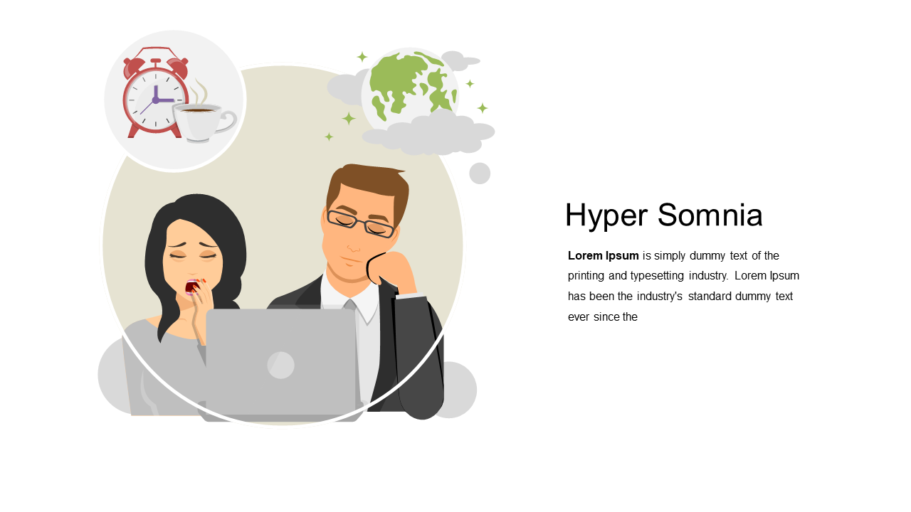 Illustrated Template for Hyper Somnia Presentation