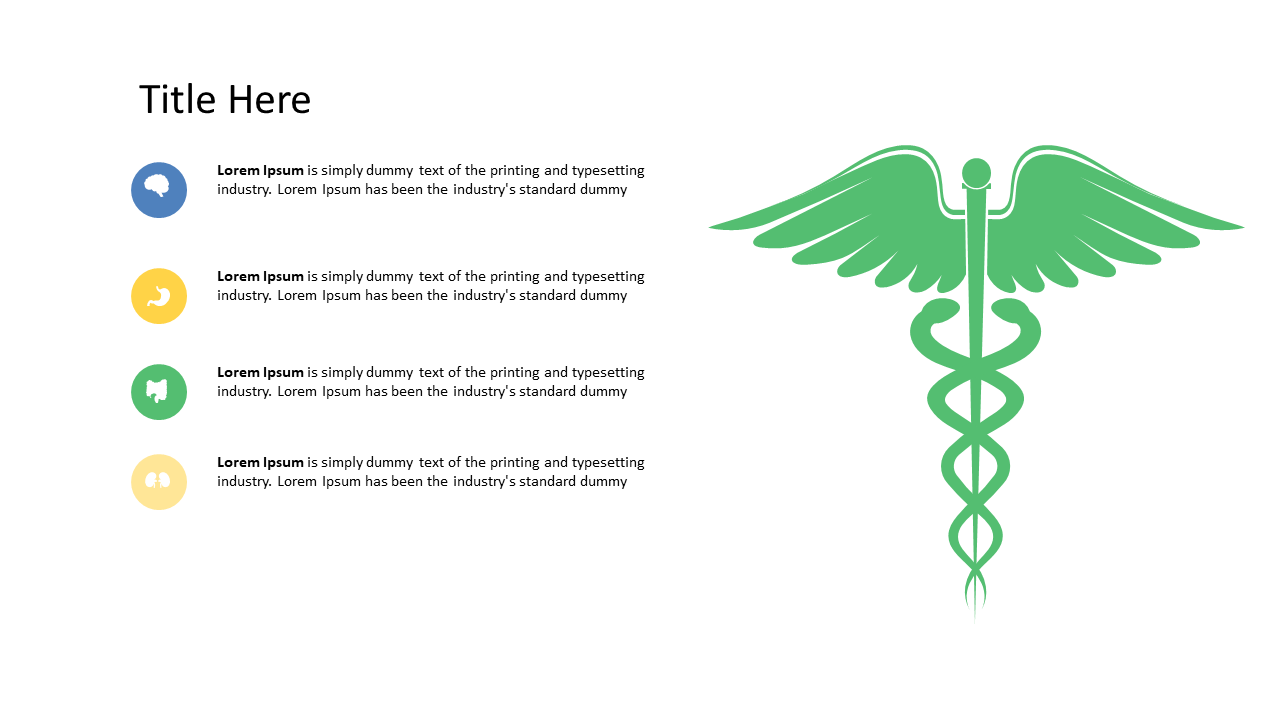 Highlight Healthcare Services with Icons