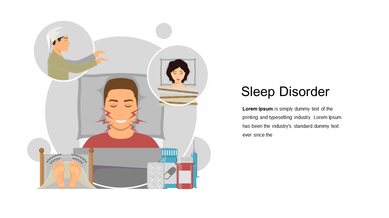 Engaging Sleep Disorder Infographic for Presentations