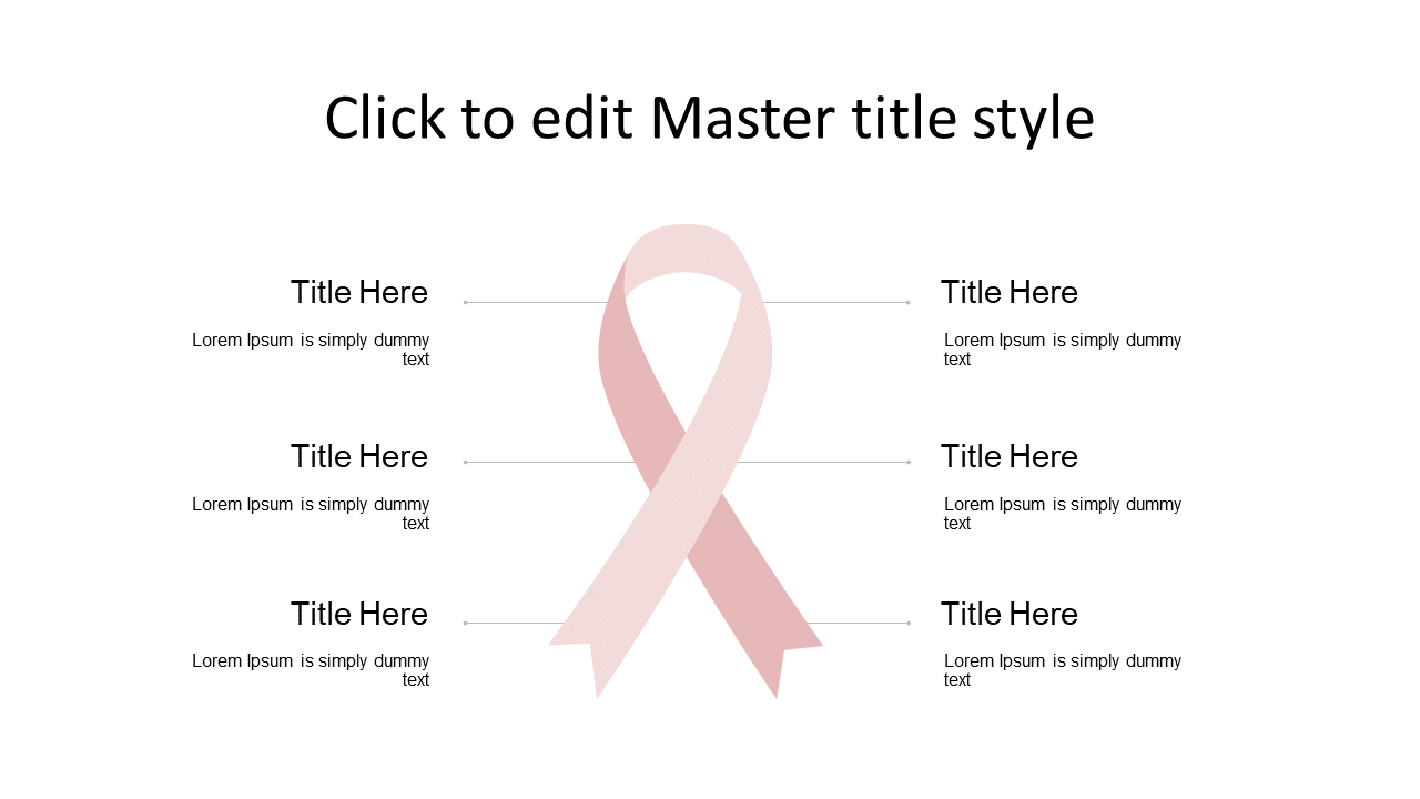 Promote Health Causes with Pink Ribbon Layout