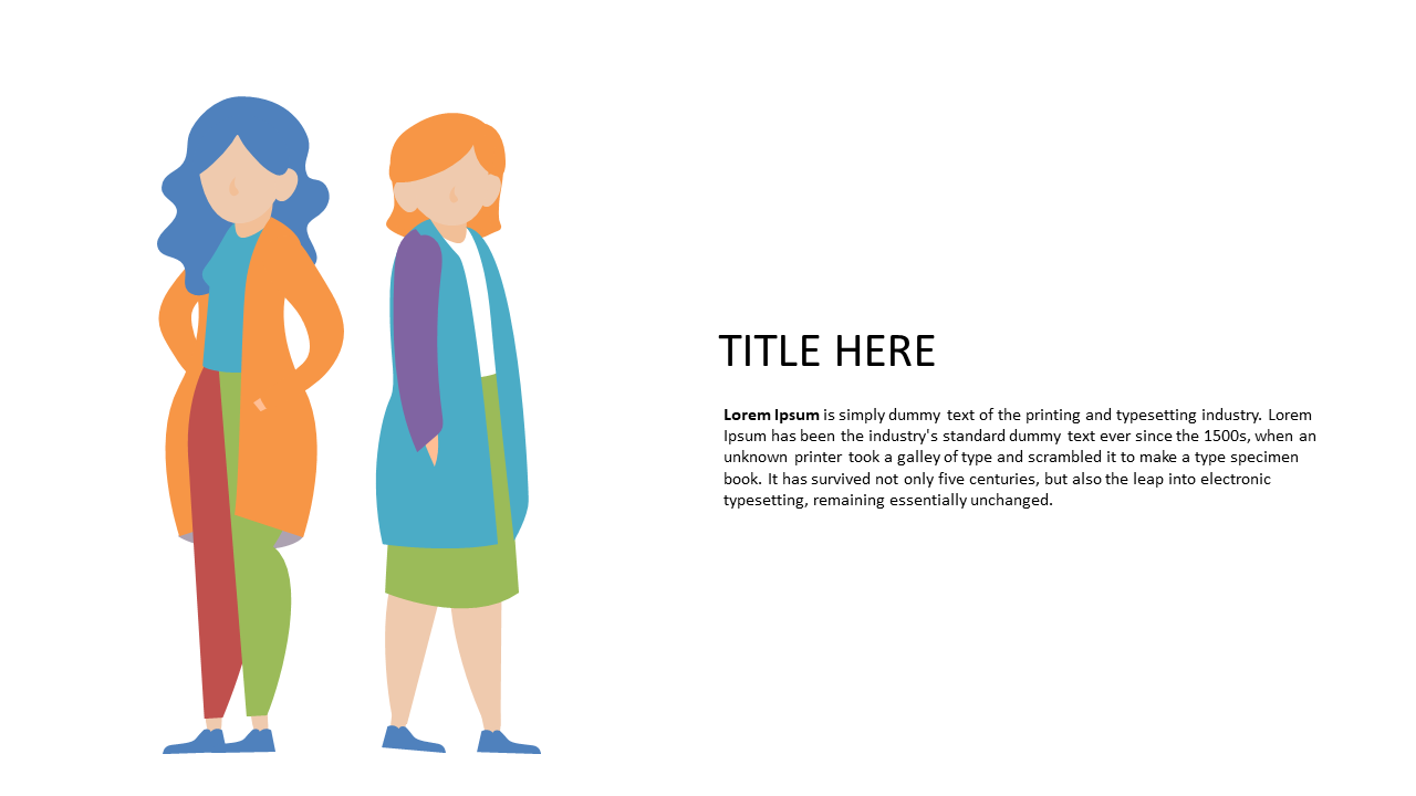 Introduce Team Members with Illustrated Characters