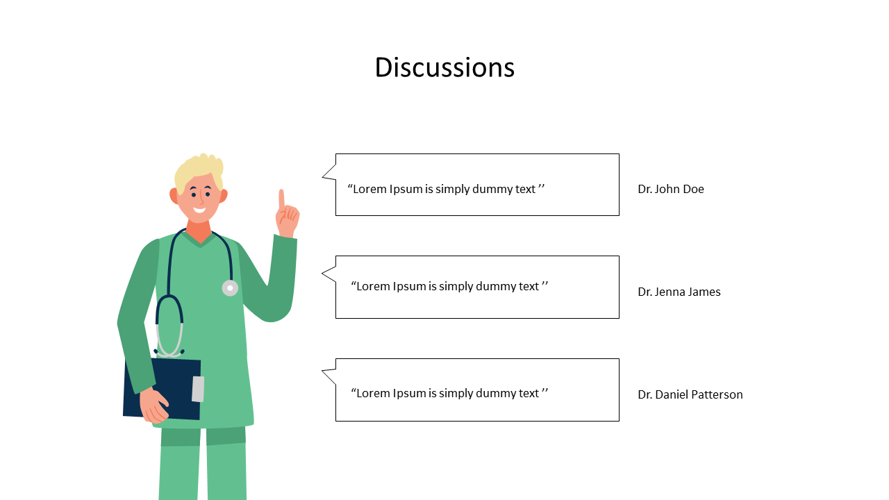 Present Discussion Points Effectively